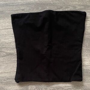Cotton On Black Strapless Crop Top